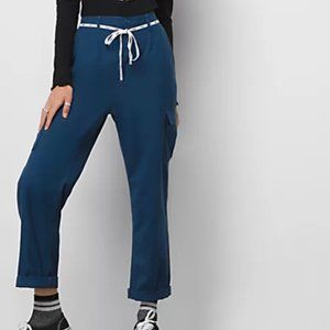 ISO Blue Shoe Lace Cargo Pant